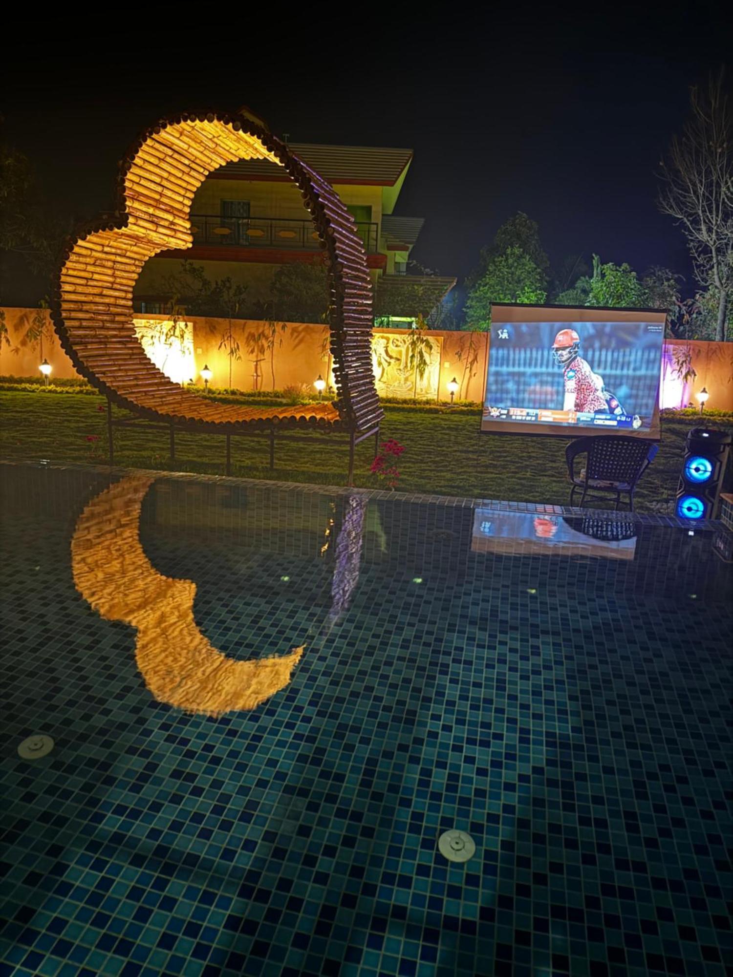 Chaitali The Villa Shānti Niketan Esterno foto