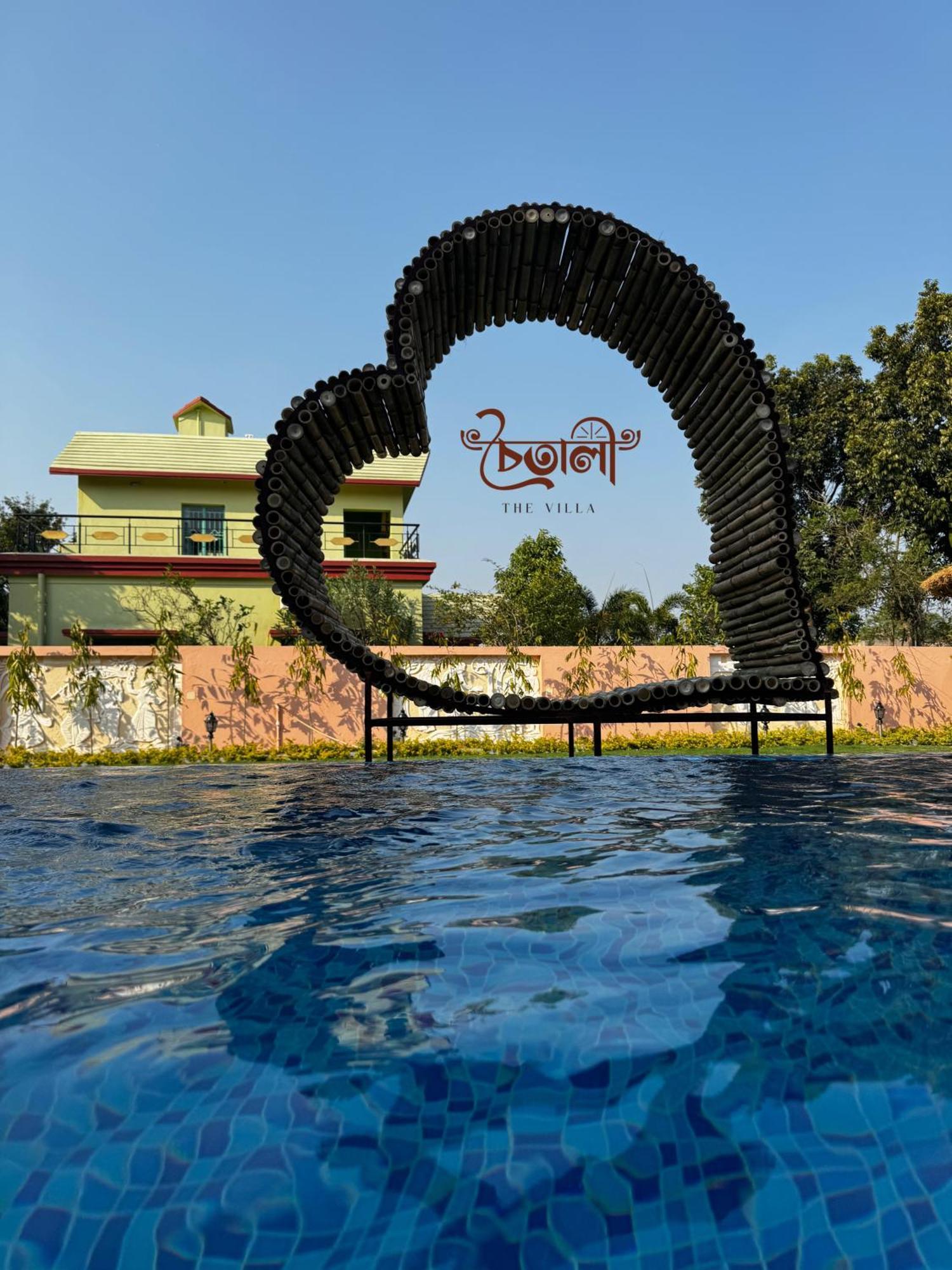 Chaitali The Villa Shānti Niketan Esterno foto